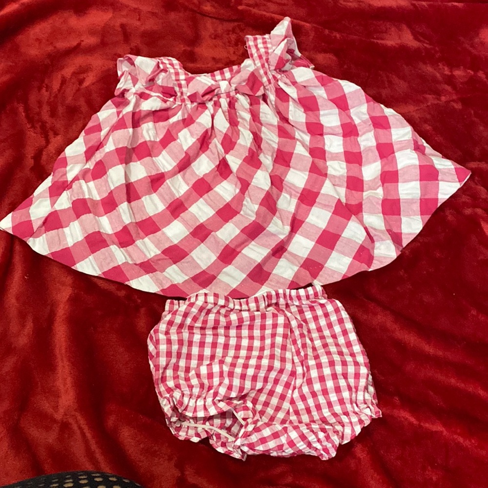 Marmellata girl dress and bottoms 3/6 Months